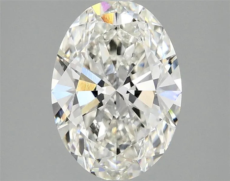 2.00ct Oval Lab Grown Diamond (Colour G, Clarity VVS1, IGI Certified)