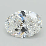 2.01ct Oval Lab Grown Diamond (Colour D, Clarity VVS1, IGI Certified)