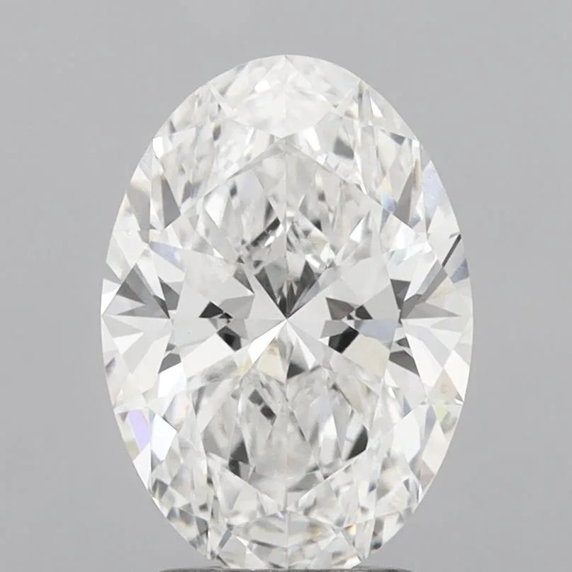 2.44ct Oval Lab Grown Diamond (Colour F, Clarity VVS2, IGI Certified)