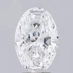 3.00ct Oval Lab Grown Diamond (Colour E, Clarity VS1, IGI Certified)