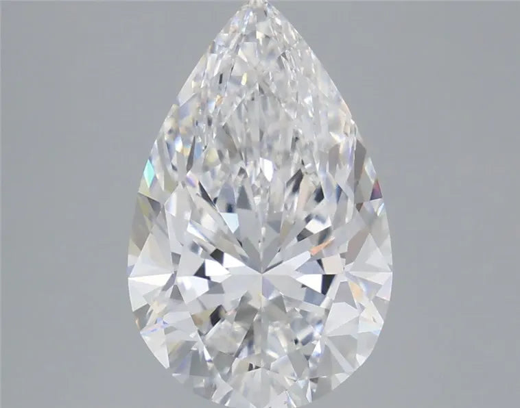 3.40ct Pear Lab Grown Diamond (Colour D, Clarity VVS2, IGI Certified)