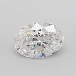 3.75ct Oval Lab Grown Diamond (Colour D, Clarity VVS2, IGI Certified)