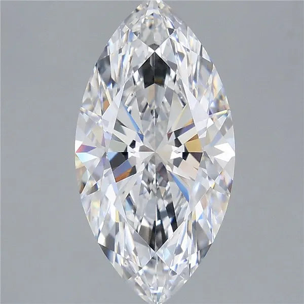 4.03ct Marquise Lab Grown Diamond (Colour D, Clarity VVS2, IGI Certified)
