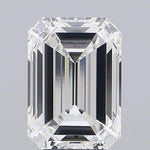 5.00ct Emerald Lab Grown Diamond (Colour E, Clarity VVS1, IGI Certified)