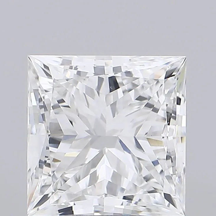 5.00ct Princess Lab Grown Diamond (Colour E, Clarity VS1, IGI Certified)