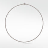 Customizable Tennis Necklace - 2mm stones (3.56 ct to 7 ct)