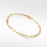 Veto Ignis Diamond Statement Bracelet