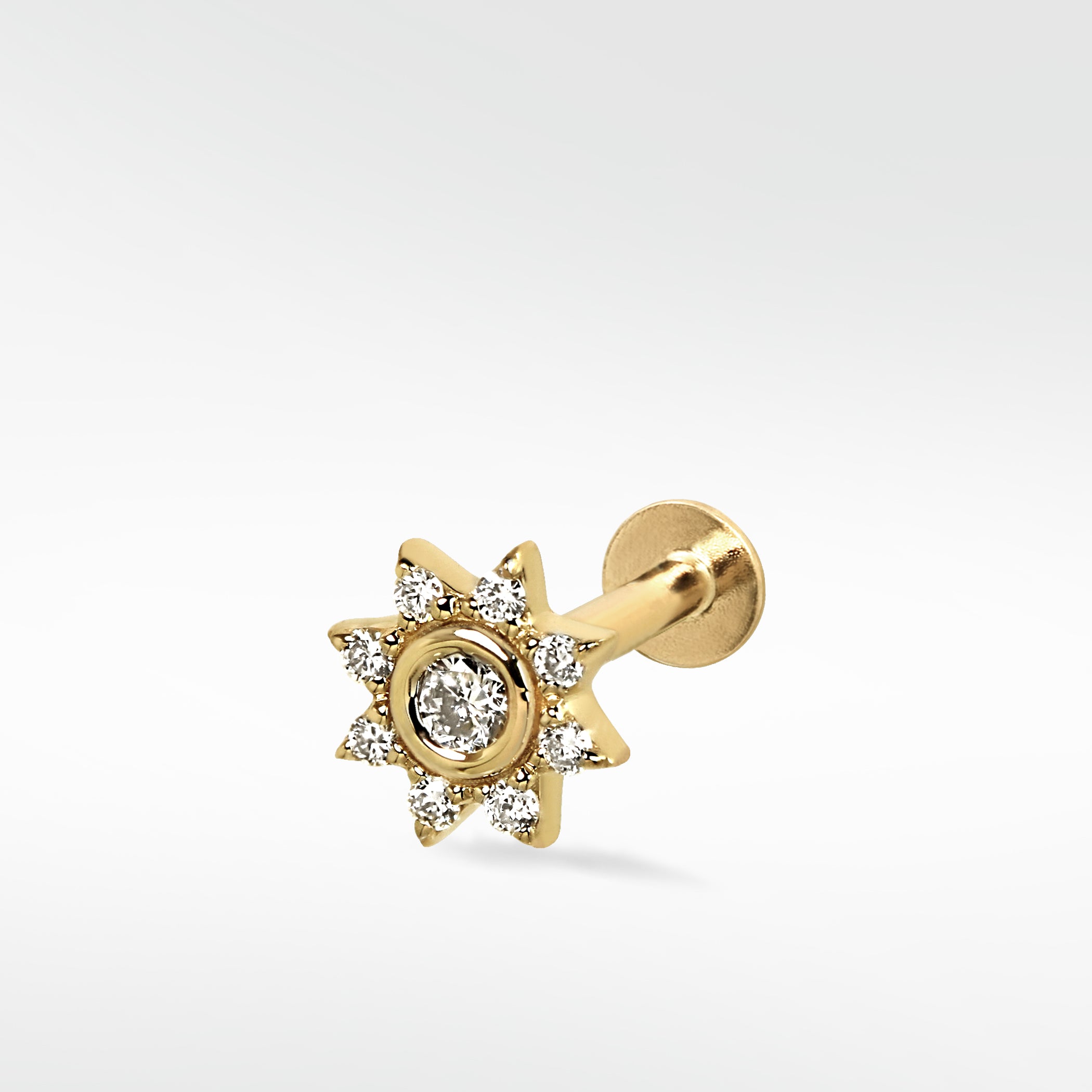 Solstice Sun Diamond Stud