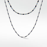 Blue Dahlia Necklace