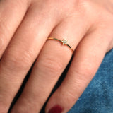 Starry Messenger Gold Ring