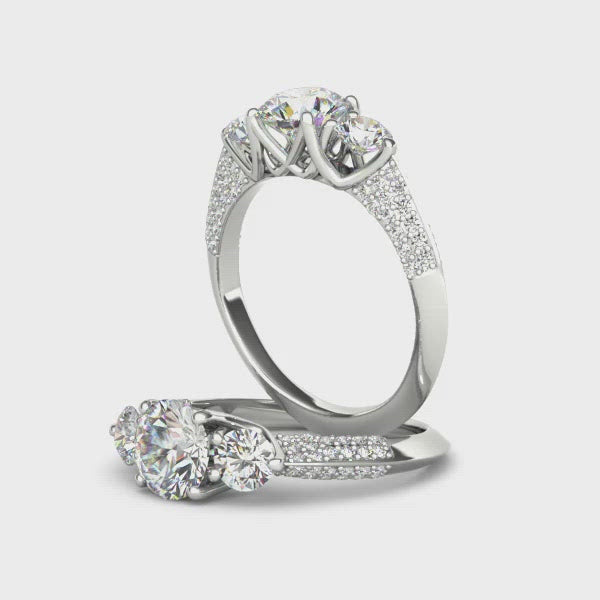 engagement ring with cultured diamonds lab grown diamonds created diamonds lark and berry
