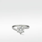 Diamond Lime Engagement Ring - Lark and Berry