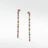 Veto Multi-Coloured Elongated Earrings in 14K Gold - Lark and Berry